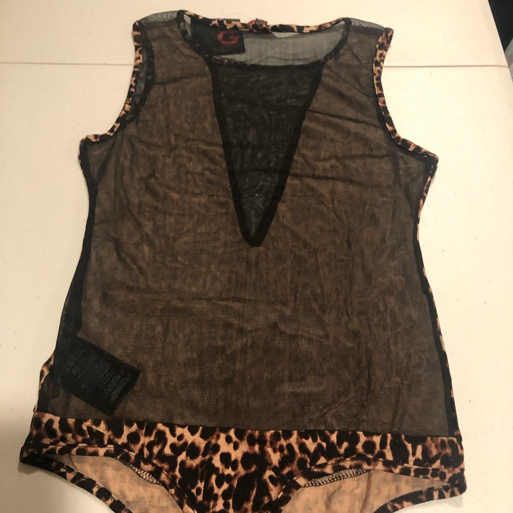G By Guess Mesh Bodysuit